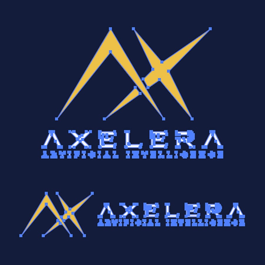 axelera.live Vertical & Horizontal (White/Black) Logos .ai
